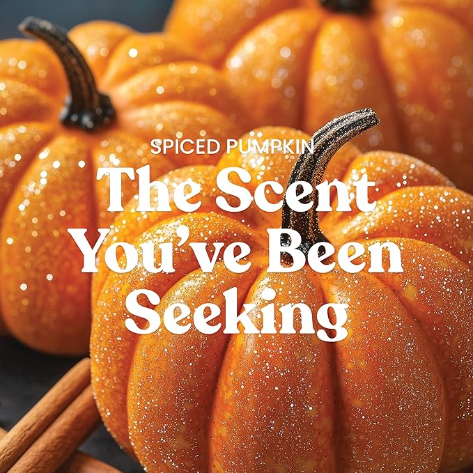 Yankee Candle Spiced Pumpkin, Fall Scented Candle, 22oz Large Jar with up to 150 Hour Burn Time - Bloomnest