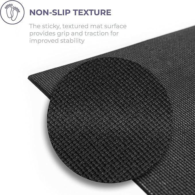 Sunshine Yoga Voyage Yoga Mat, 10 Pack, 72" x 24" Professional Studio and Gym Bulk Yoga Mats, 5mm Thick, Durable, Anti-Tear, Non Slip Fitness and Exercise Mats - Bloomnest
