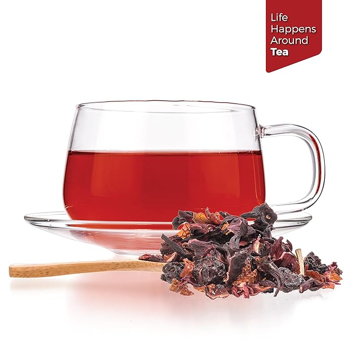 Tealyra - Cherry Goddess - Fruity Herbal Loose Leaf Tea - Caffeine-Free - Vitamin Rich - Hot and Iced - All Natural - 110g (4-ounce) - Bloomnest