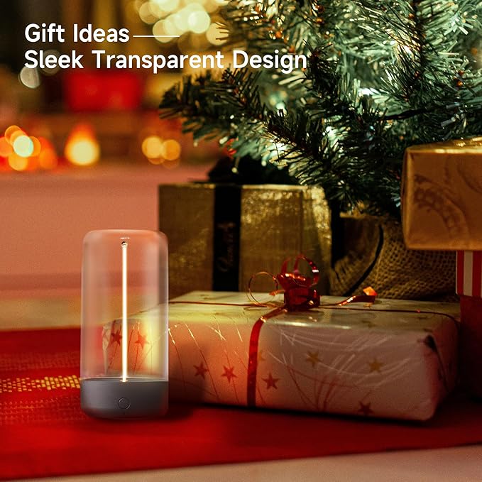 AUGE LIGHT Mini Minimalist Table Lamp Cordless LED Desk Lamp Rechargeable Modern Night Lights Portable Nightstand Lamps Unique Ambient Light Mood Lighting for Bedroom, Beside, Nursery - Bloomnest