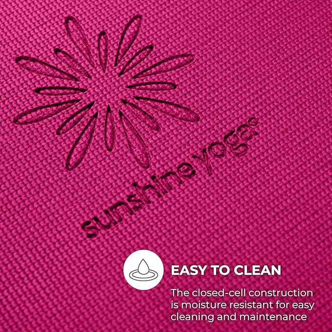 Sunshine Yoga Voyage Yoga Mat, 6 Pack, 72" x 24" Professional Studio and Gym Bulk Yoga Mats, 5mm Thick, Durable, Anti-Tear, Non Slip Fitness and Exercise Mats - Bloomnest