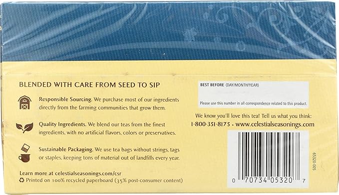 Celestial Seasonings, Mint Magic, 20 ct - Bloomnest