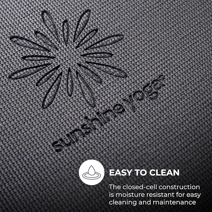 Sunshine Yoga Voyage Yoga Mat, 10 Pack, 72" x 24" Professional Studio and Gym Bulk Yoga Mats, 5mm Thick, Durable, Anti-Tear, Non Slip Fitness and Exercise Mats - Bloomnest