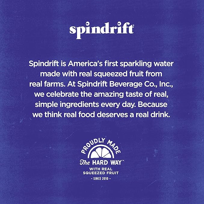 Spindrift Sparkling Water, 4 Flavor Variety Pack, Made with Real Squeezed Fruit, 12 Fl Oz (Pack of 20) - Bloomnest