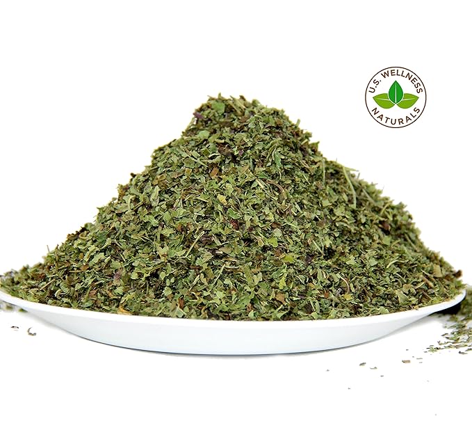 Lemon Balm (Herbal Tea): (Melissa Officinalis Caffeine Free) - Balm Leaf (Cut and Sifted), 1lb (16Oz) U.S. Wellness Bulk Tea - Bloomnest