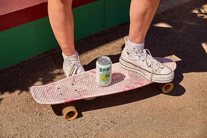 Bawi Agua Fresca Lime Flavored Sparkling Drink, 12 Fluid Ounces (Pack Of 12) - Bloomnest