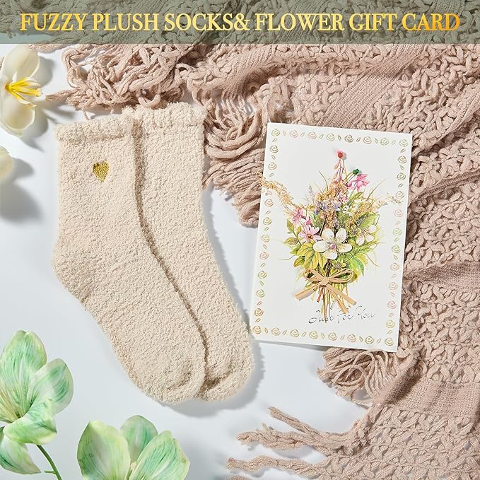 Valentines Day Gifts for Her Mom Wife, Birthday Gifts for Women Spa Care Package, Get Well Soon Gift Baskets Thinking of You Sympathy Gift Box for Friend, Sister, Wife (Khaki) - Bloomnest