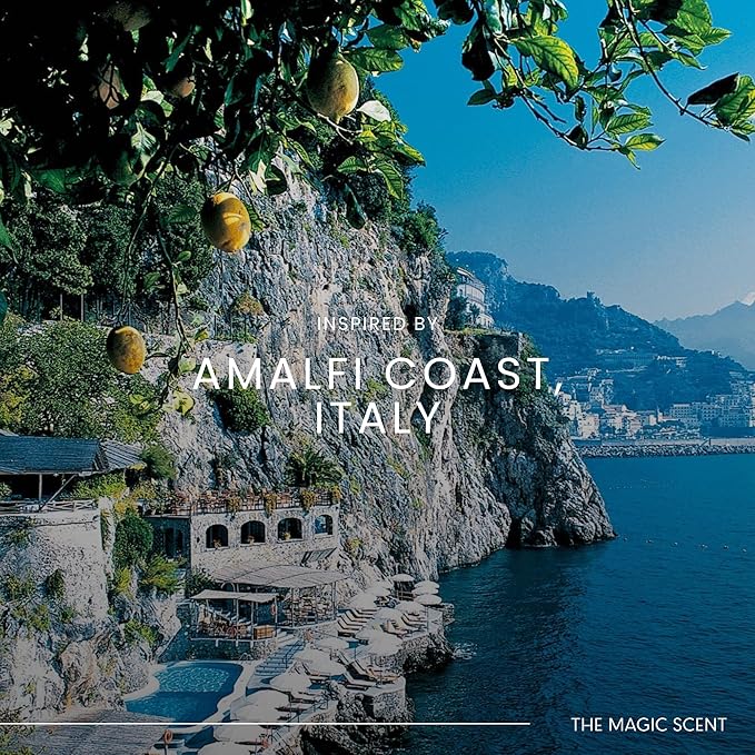 The Magic Scent Hotel Di Positano Diffuser Oil Scent - Cold-Air & Ultrasonic Fragrance Oil for Diffuser Inspired by Amalfi Coast, Italy - Essential Oils for Diffusers Aromatherapy - 4 fl oz, 120 mL - Bloomnest