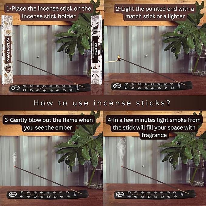 Trumiri Incense Sticks - Combo Pack of 40 Insence-Sticks - 20 Palo Santo + 20 Oud - Insenses - Insents - Incents - Inscense - Incence - Incienso - All Natural Incense Sticks TRUMIRI