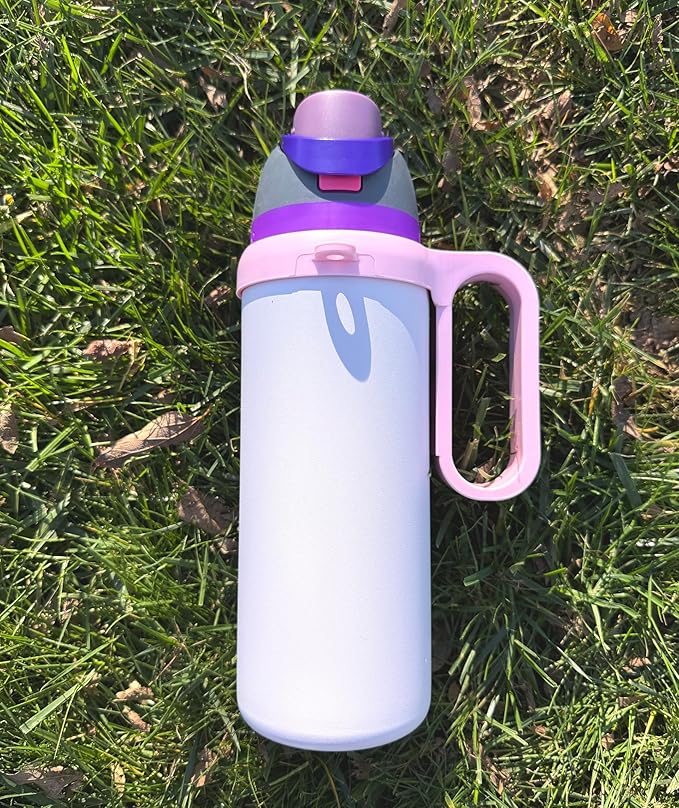 Bottle Handle for Owala FreeSip 24oz 32oz 40oz – Strong Plastic Water Bottle Holder, Durable Easy Carry Accessory for Running, Jogging, Gym, Hiking, and Drinking While Driving & More OneMissionX