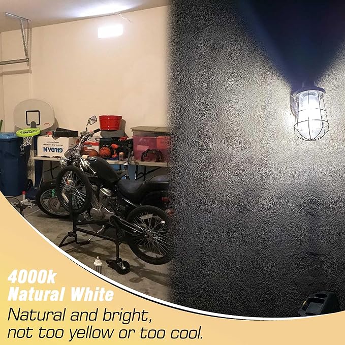 1.57 x 4.92 inch Big E26 15W LED Corn Bulbs 2000 Lumen 150 Watt Equivalent Incandescent Bulbs 4000K Natural White Candelabra Ceiling Fan LED Bulbs for Indoor Outdoor Home Garage Warehouse, 2 Pack - Bloomnest
