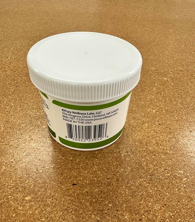 Wellness Professional Herbal Massage Cream, 4oz, Pura Massage Cream for Muscle Relief, Professional Deep Tissue Therapy, Wellness Herbal Massage - Bloomnest