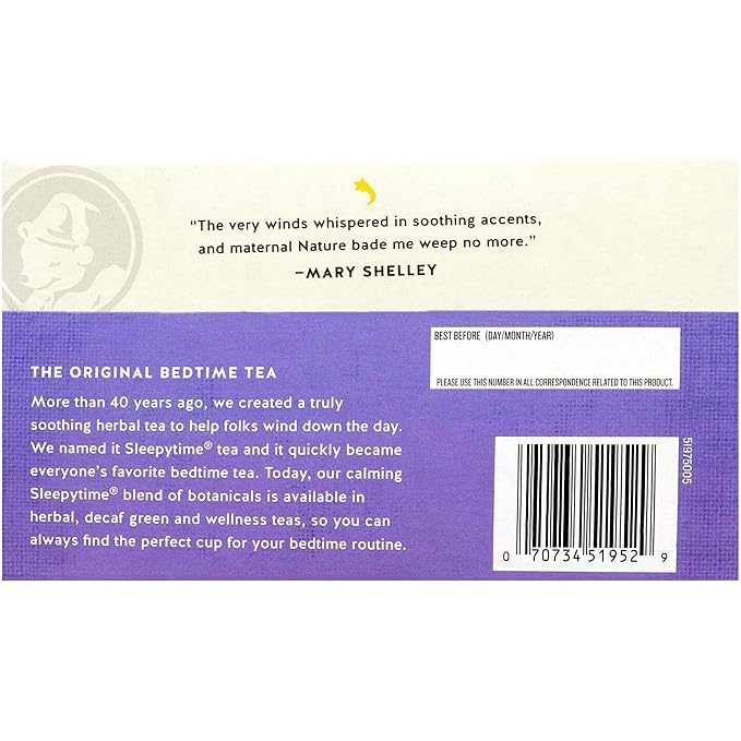 Celestial Seasonings Sleepytime Tea - Wellness Sinus Soother, Caffeine Free - 20 Tea Bags Box (Pack of 2) - Bloomnest