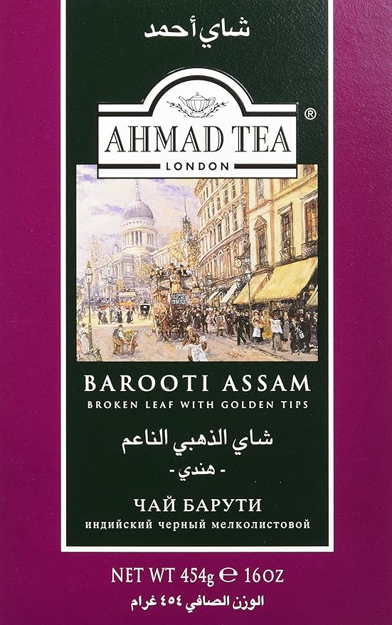 Ahmad Tea Barooti Assam Tea Loose Leaf, 16 Ounce - Bloomnest