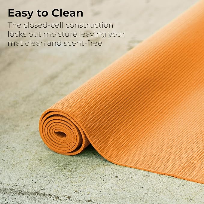 Hello Fit 10-Pack Yoga Mat, 68" x 24" Non Slip Exercise Mat, 4mm Thick Gym Mat for Fitness and Stretching, Bulk Non Toxic Yoga Mats for Schools and Studios - Bloomnest
