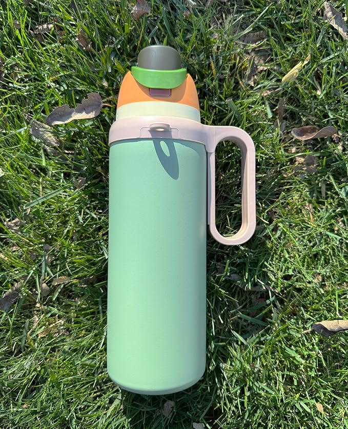 Bottle Handle for Owala FreeSip 24oz 32oz 40oz – Strong Plastic Water Bottle Holder, Durable Easy Carry Accessory for Running, Jogging, Gym, Hiking, and Drinking While Driving & More OneMissionX