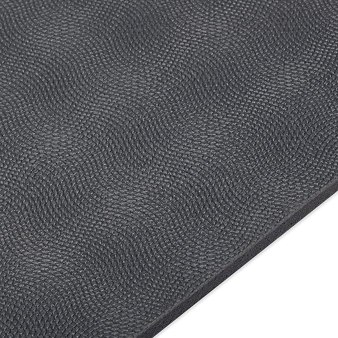 Gaiam Dry-Grip Yoga Mat - 5mm Thick Non-Slip Exercise & Fitness Mat for Standard or Hot Yoga, Pilates and Floor Workouts - Cushioned Support, Non-Slip Coat - 68 x 24 Inches - Bloomnest