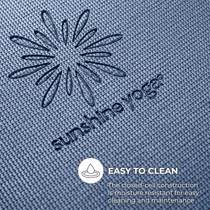 Sunshine Yoga Voyage Yoga Mat, 10 Pack, 72" x 24" Professional Studio and Gym Bulk Yoga Mats, 5mm Thick, Durable, Anti-Tear, Non Slip Fitness and Exercise Mats - Bloomnest