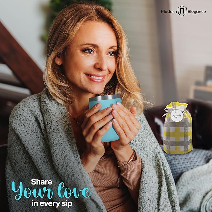 Tea Gift Set for Women & Men – Includes Assorted Teas, Elegant Mug & Honey (Teal) - Bloomnest