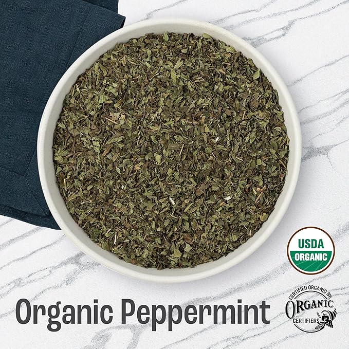 J Mac Botanicals Organic Peppermint Leaf Tea - Bloomnest