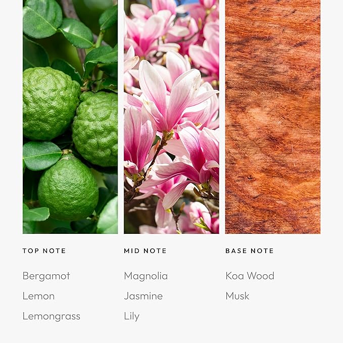 Aroma360-24K Magic Fragrance Oil Blend - 500ML | Hotel Inspired Luxury Essential Oil Diffuser | Aromatherapy Scent Diffuser Oil | Citrus Beginning of Bergamot, Lemongrass with Notes of Jasmine - Bloomnest