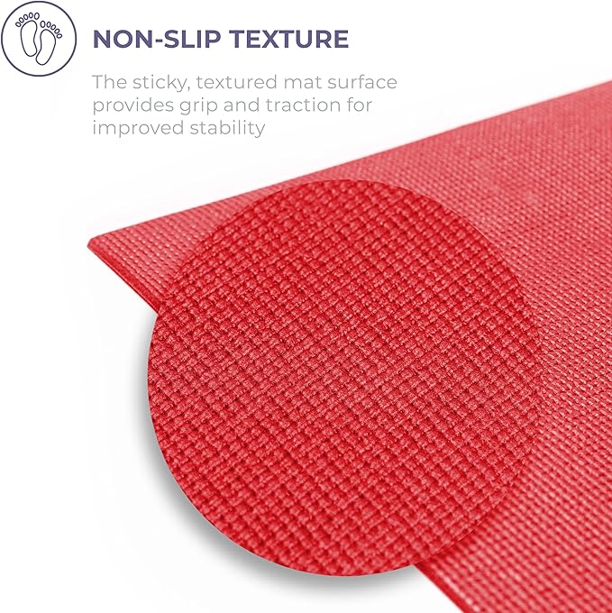 Sunshine Yoga Voyage Yoga Mat, 10 Pack, 72" x 24" Professional Studio and Gym Bulk Yoga Mats, 5mm Thick, Durable, Anti-Tear, Non Slip Fitness and Exercise Mats - Bloomnest