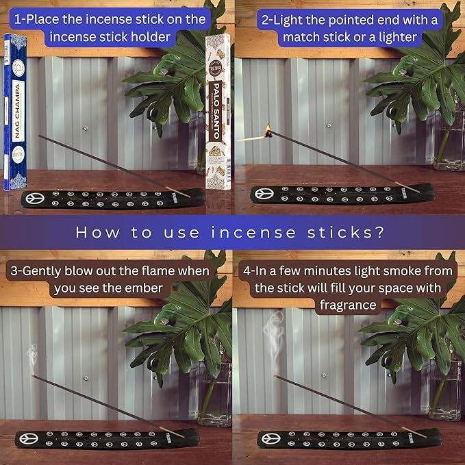 Trumiri Incense Sticks - Combo Pack of 35 Insence-Sticks - 15 Nag Champa + 20 Palo Santo - Insenses - Insents - Incents - Inscense - Incence - Incienso - All Natural Incense Sticks TRUMIRI