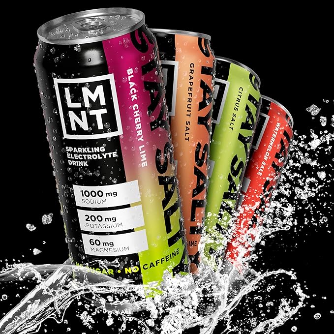 LMNT Sparkling Electrolyte Drink - Variety Pack | 12-Count - Bloomnest