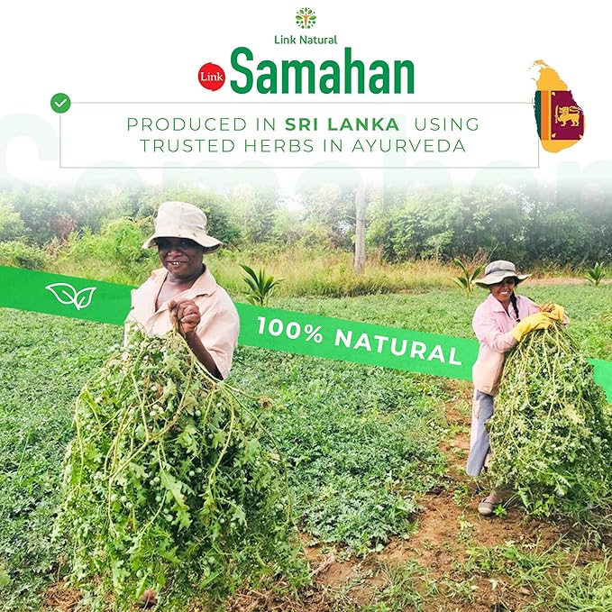 Samahan Tea bags 60 Tea Bags, Link Natural link saman, samahan tea, sri Lanka - Bloomnest