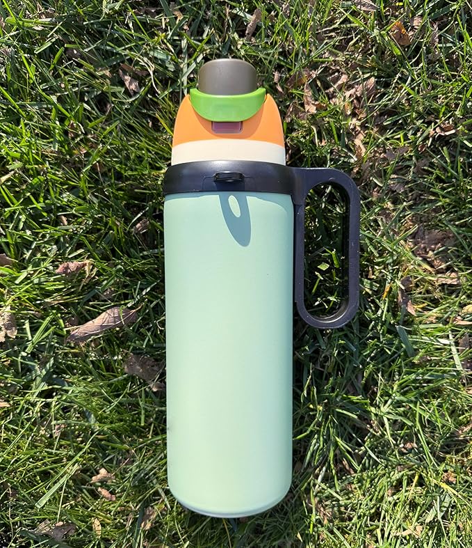 Bottle Handle for Owala FreeSip 24oz 32oz 40oz – Strong Plastic Water Bottle Holder, Durable Easy Carry Accessory for Running, Jogging, Gym, Hiking, and Drinking While Driving & More OneMissionX
