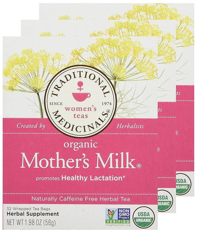 Traditional Medicinals Organic Mother's Milk Women's Tea 32 Count (Pack of 1) - Bloomnest