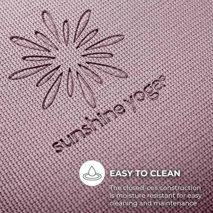 Sunshine Yoga Voyage Yoga Mat, 10 Pack, 72" x 24" Professional Studio and Gym Bulk Yoga Mats, 5mm Thick, Durable, Anti-Tear, Non Slip Fitness and Exercise Mats - Bloomnest