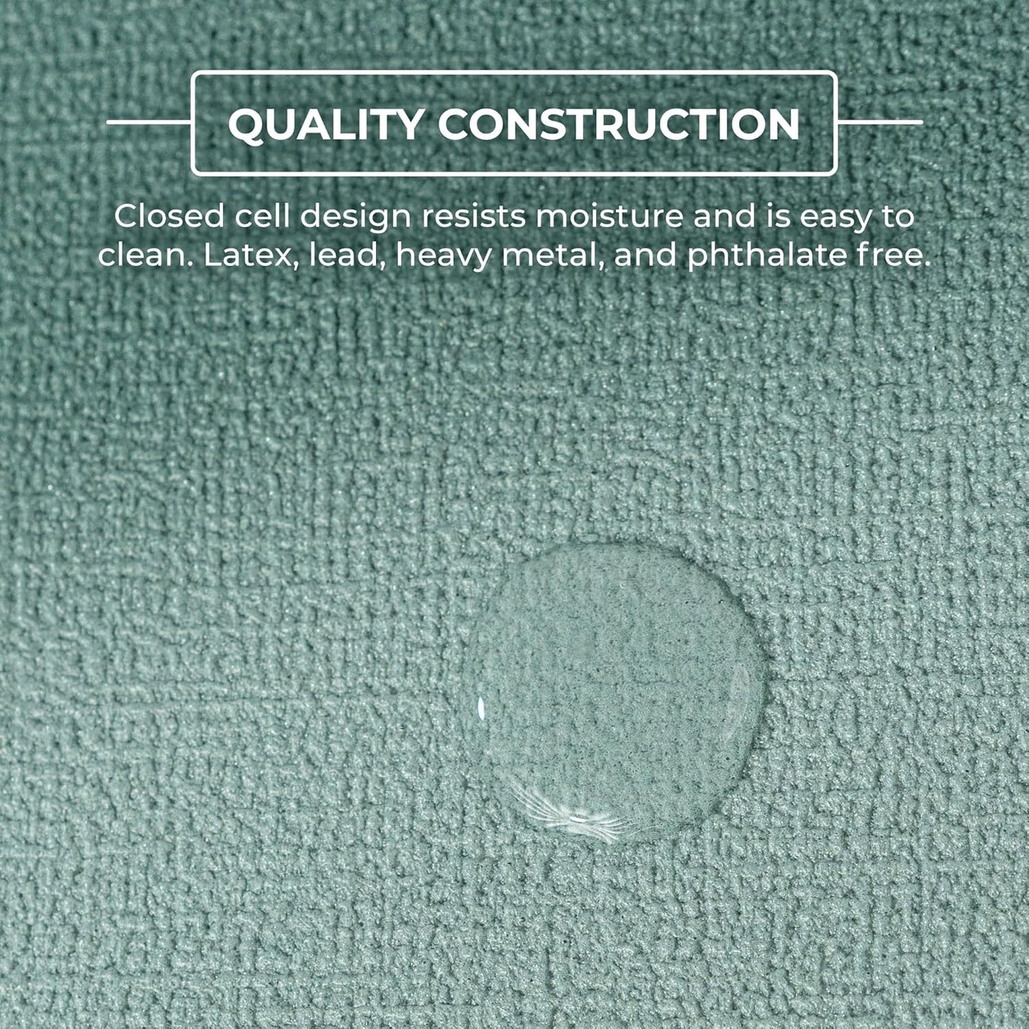 Mount Adams 6 Pack Iconic 5mm Yoga Mat - The Mat That Speaks for Itself - 72" x 24", High-Density, Slip-Resistant Exercise Mat - Unique Texture for Superior Grip for Yoga, Pilates, Fitness