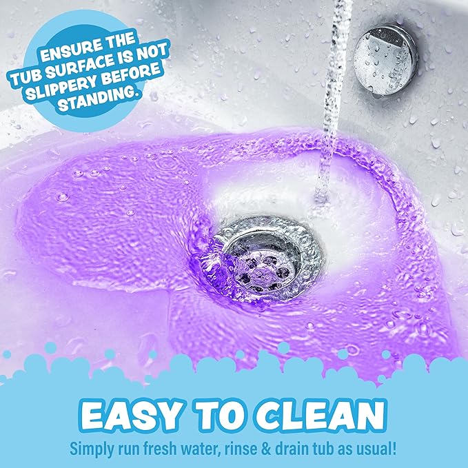 Tub Works® Jelly Bath Slime Bombs, 6 Pack | Bath Bombs for Kids That Turn Bath Water Into Colorful Jelly Slime | Nontoxic | Unique Kids Bath Bombs with Surprise Slime Texture | Sensory Fun Bath Toys - Bloomnest