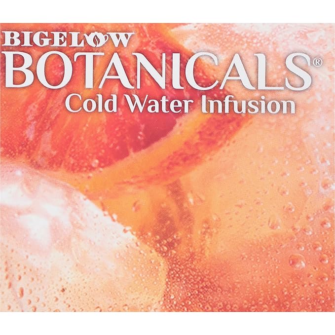 Bigelow Botanicals Blood Orange Tangerine, Caffeine Free Herbal Tea with Blood Orange & Tangerine Flavor, 18 Count (Pack of 6), 108 Total Tea Bags - Bloomnest