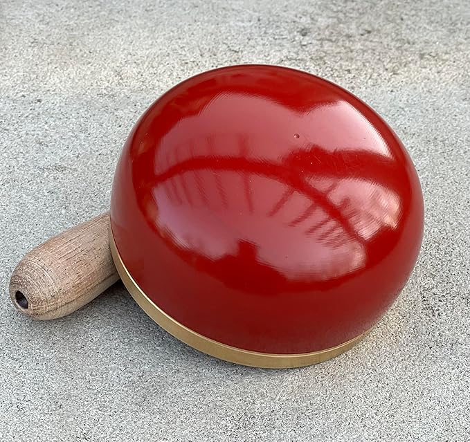 DharmaObjects Tibetan Root Chakra Premium Palm Size Singing Bowl Gift Box Set - Bloomnest