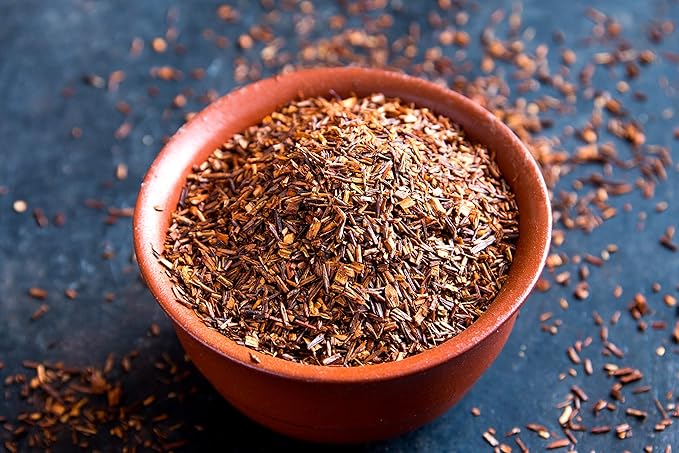 Honeybush Tea 1LB (16Oz) 100% CERTIFIED Organic (USDA seal) | Honeybush Loose Leaf Tea | South African | (200+ CUPS) | Non-GMO | Keto Friendly - Bloomnest