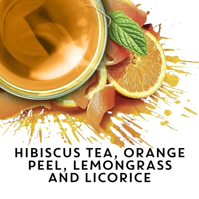 TAZO Tea Bags, Passion & Wild Sweet Orange Herbal Tea 20CT (2ea) (Variety Pack) - Bloomnest