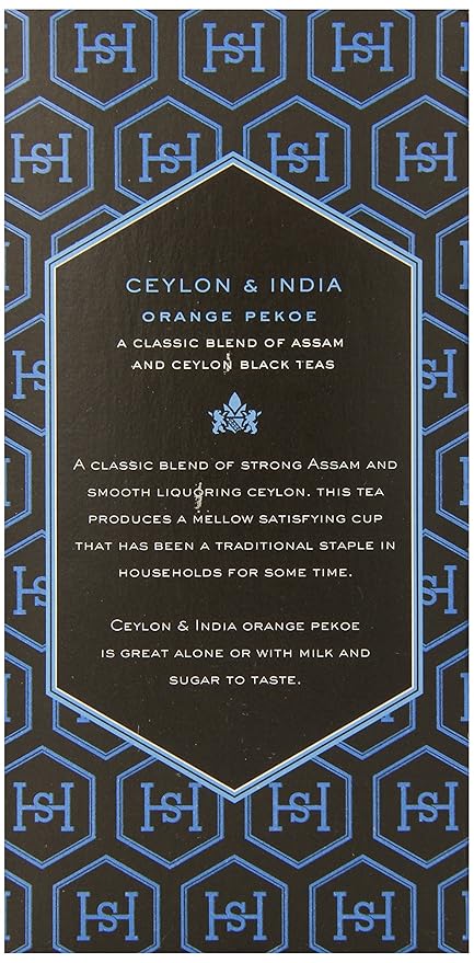 Harney & Sons Black Tea, Orange Pekoe, 20 Tea Bags (Pack of 2) - Bloomnest