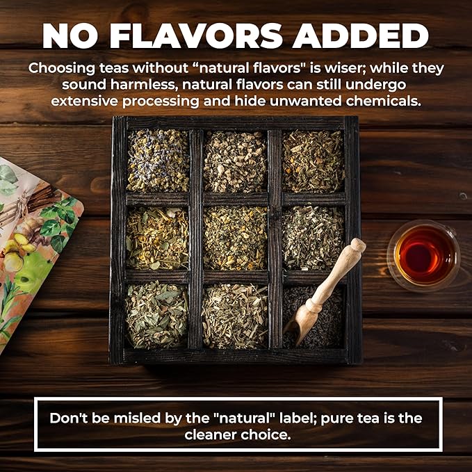 Gardenika Organic Flamma-tea Loose Leaf Turmeric Ginger Tea | with Cinnamon & Pepper | 100% Natural | Caffeine Free | Herbal Wellness Tea | Premium Blend | 1 lb (454g) - Bloomnest