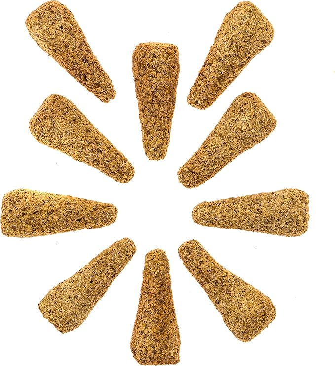 Alternative Imagination Palo Santo Incense Cones - Pack of 20 Natural Holy Wood Cones, Sustainably Sourced in Ecuador - Sweet Woodsy Aroma for Meditation, Relaxation, Ritual & Home Fragrance