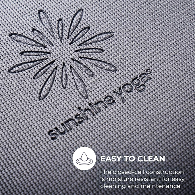 Sunshine Yoga Voyage Yoga Mat, 10 Pack, 72" x 24" Professional Studio and Gym Bulk Yoga Mats, 5mm Thick, Durable, Anti-Tear, Non Slip Fitness and Exercise Mats - Bloomnest
