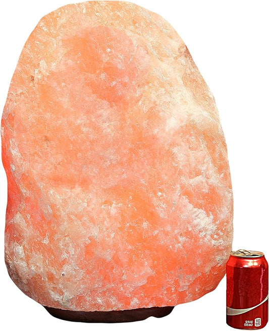 Giant Natural Himalayan Crystal Rock Salt Lamp 125~135 lbs