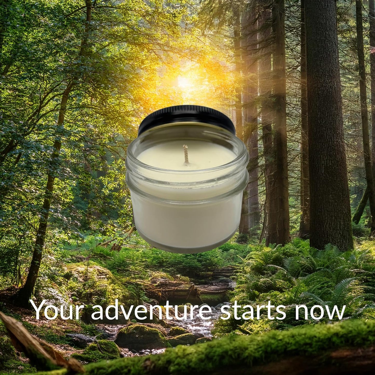 Best Bee Brothers Lemongrass + Verbena Citronella Candle, Outdoor Soy Candle, 3 Oz. (2 Pack)