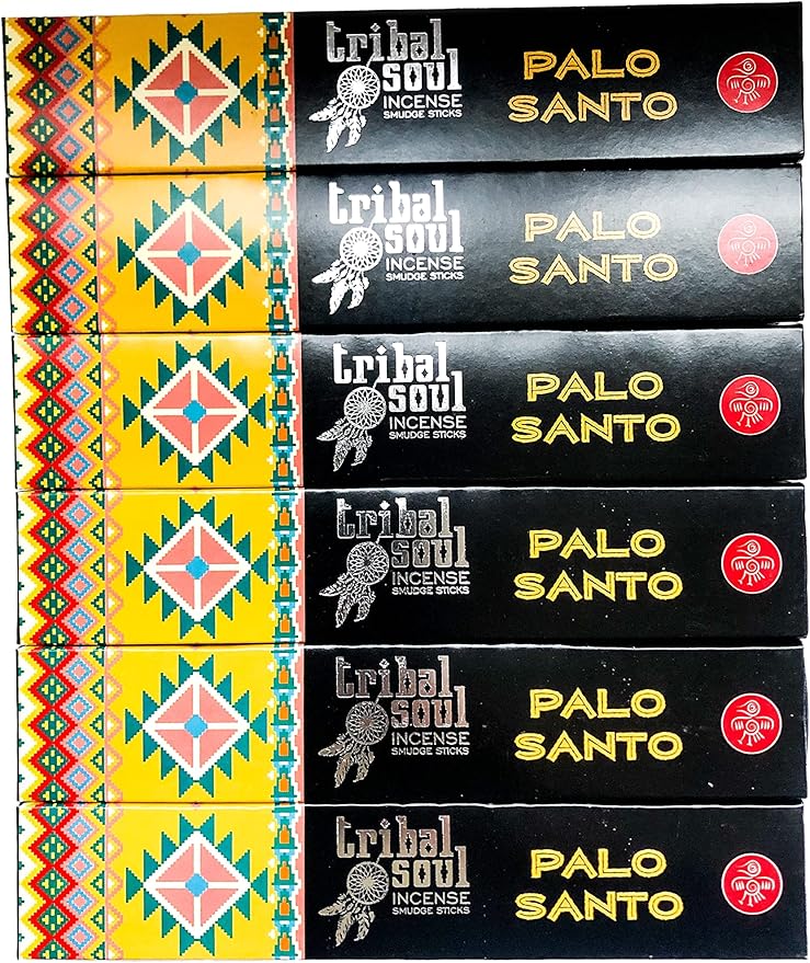 Tribal Soul Incense Smudge Sticks - Premium Incense - 90 Grams (Palo Santo) Bloomnest