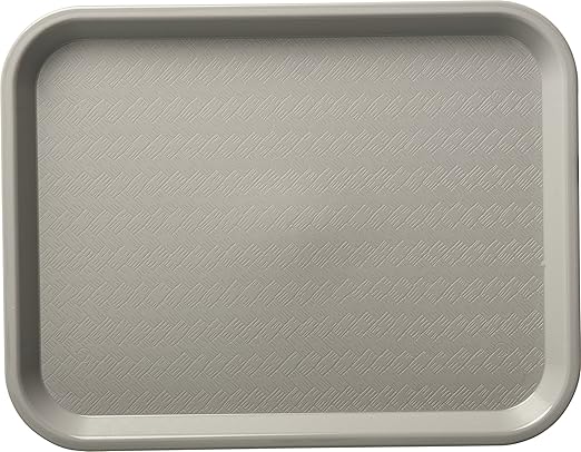 Carlisle FoodService Products CT101423 Café Standard Cafeteria / Fast Food Tray, 10" x 14", Gray - Bloomnest