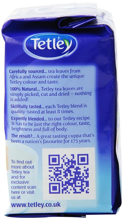 Tetley Tea, 80 Count Tea Bag (Pack of 6) - Bloomnest