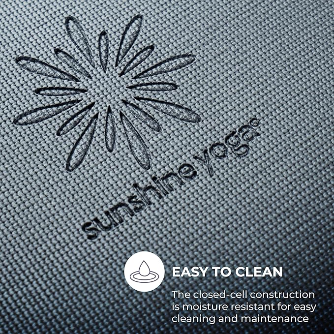 Sunshine Yoga Voyage Yoga Mat, 10 Pack, 72" x 24" Professional Studio and Gym Bulk Yoga Mats, 5mm Thick, Durable, Anti-Tear, Non Slip Fitness and Exercise Mats