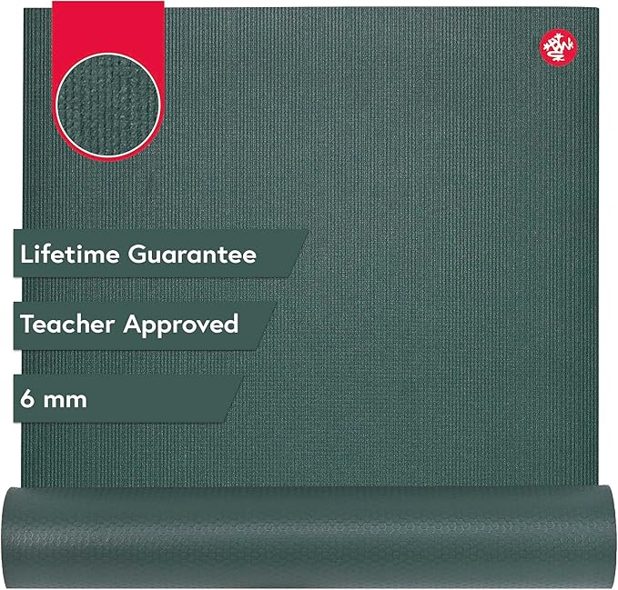 Manduka PRO Yoga Mat - 6mm | Lifetime Durability | Hygienic Construction | Premium Studio Quality | Teacher Approved - Bloomnest