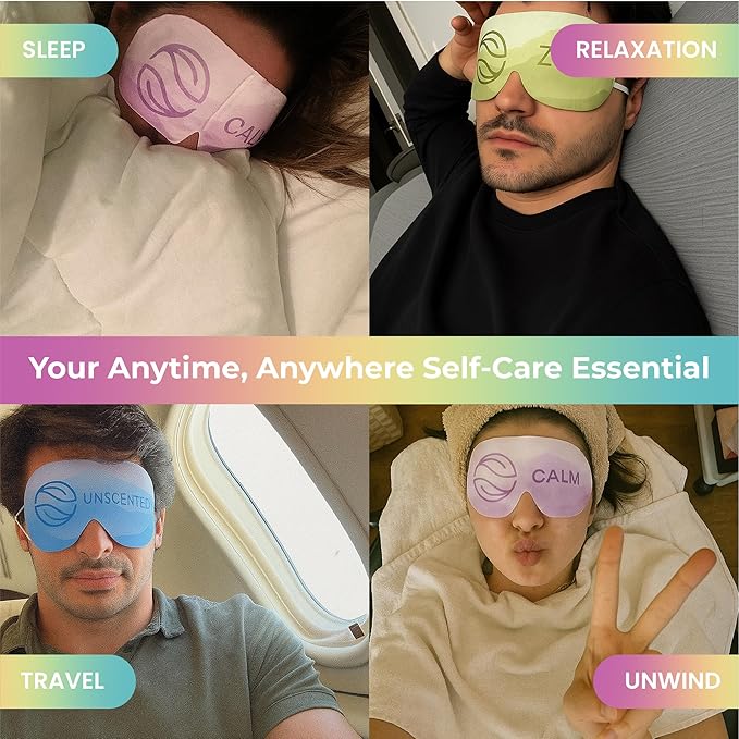 Body Restore Heated Eye Mask for Dry Eyes 30 Pack – Self Heating Warm Compress, Valentines Day Gifts for Her and Him, Birthday Gifts for Women and Men, Stye Eye Treatment, Relaxation – Variety - Bloomnest